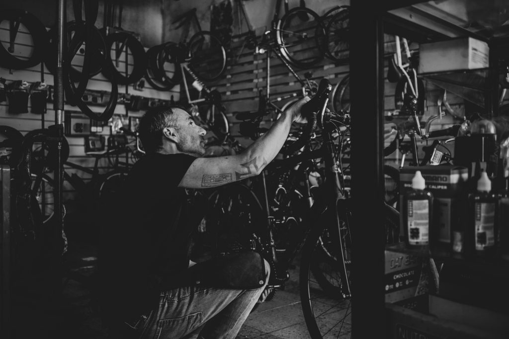 Bicycles Shop Photoshoot