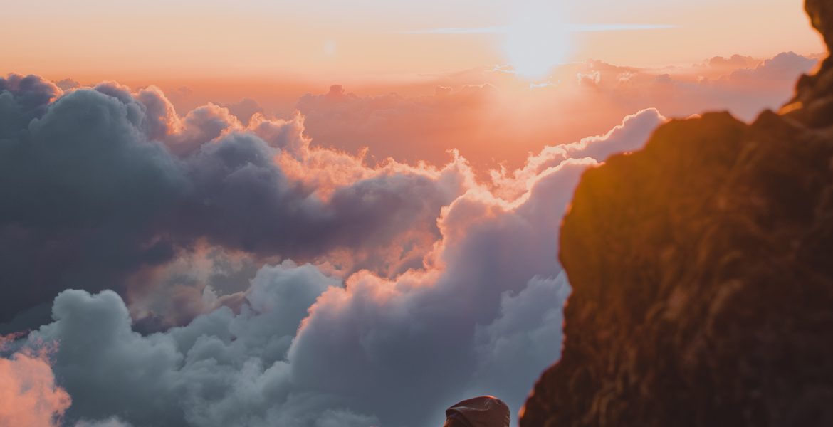 Climbing Pico, Azores