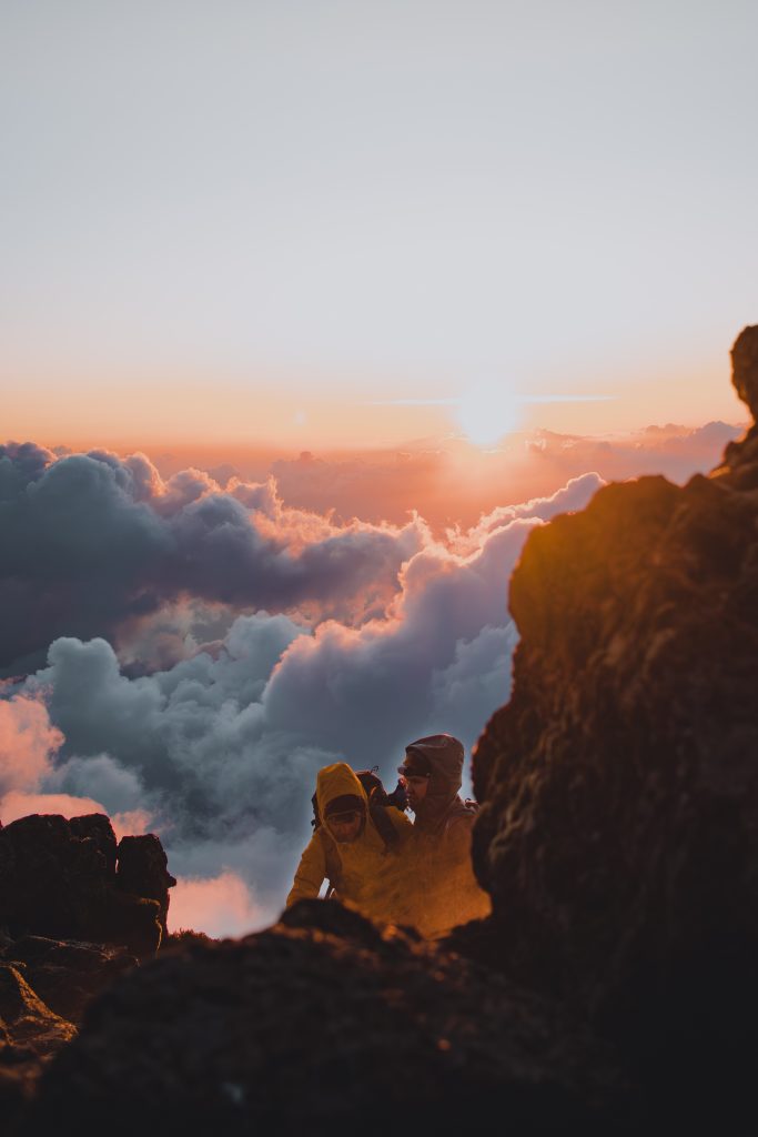 Climbing Pico, Azores